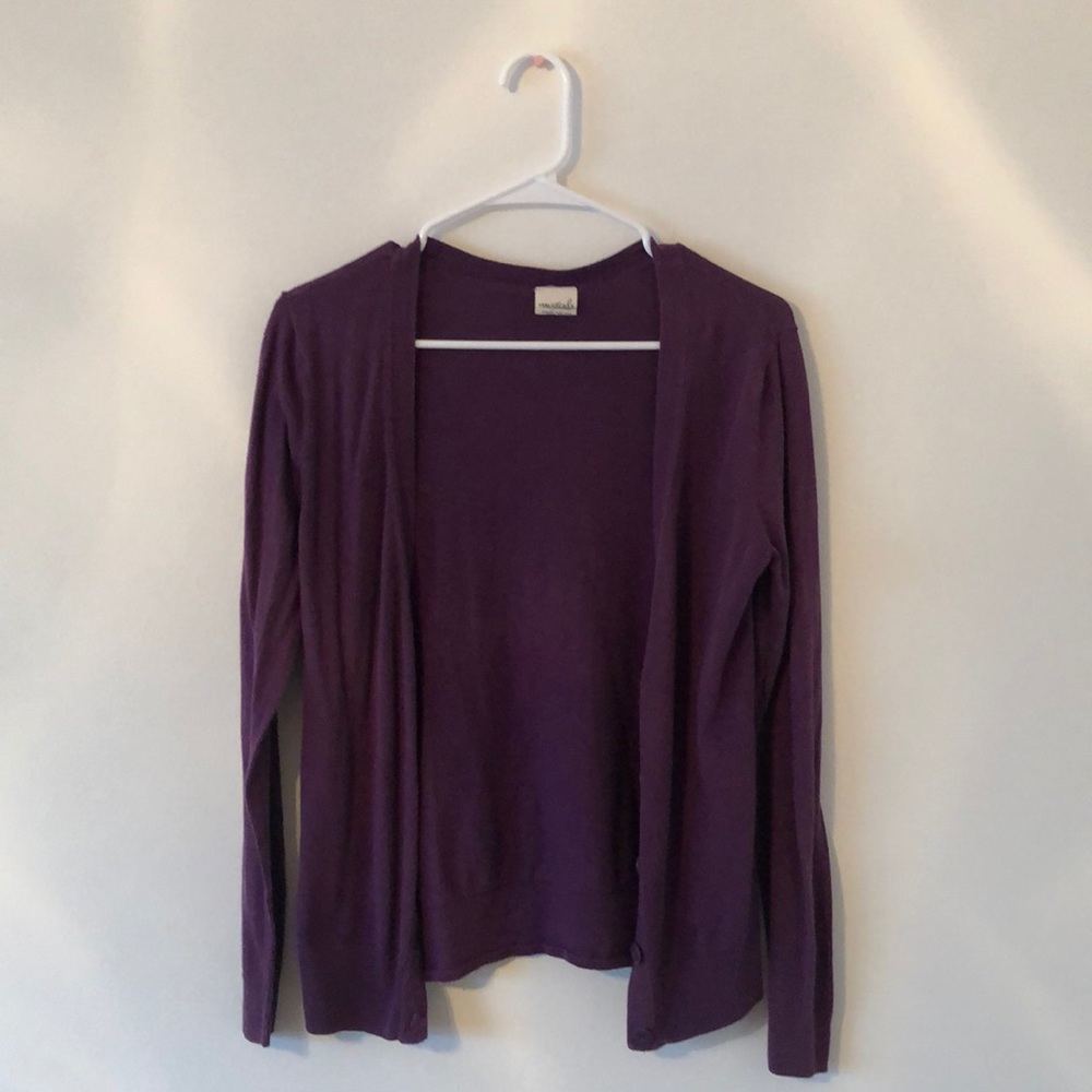 Women’s Purple Cardigan
